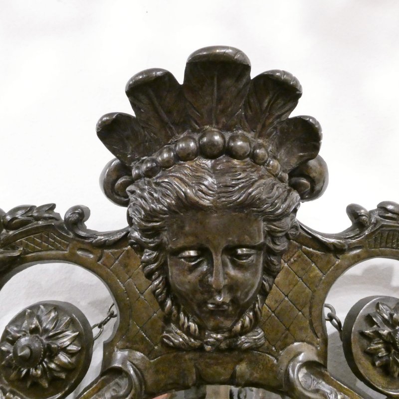 Pair of French 19th Century Bronze Girandoles - Image 12