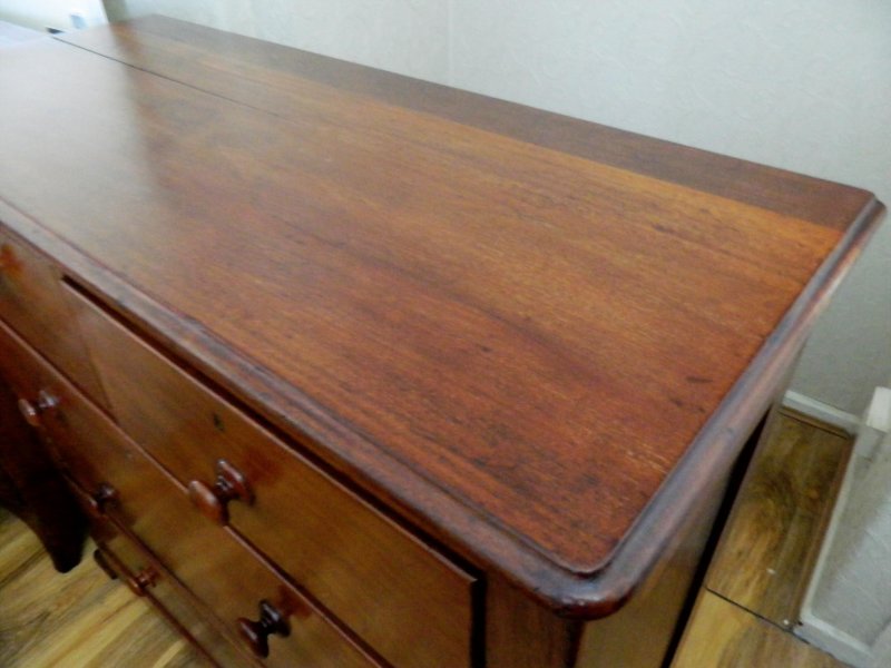Victorian Mahogany Chest of Drawers - Image 12