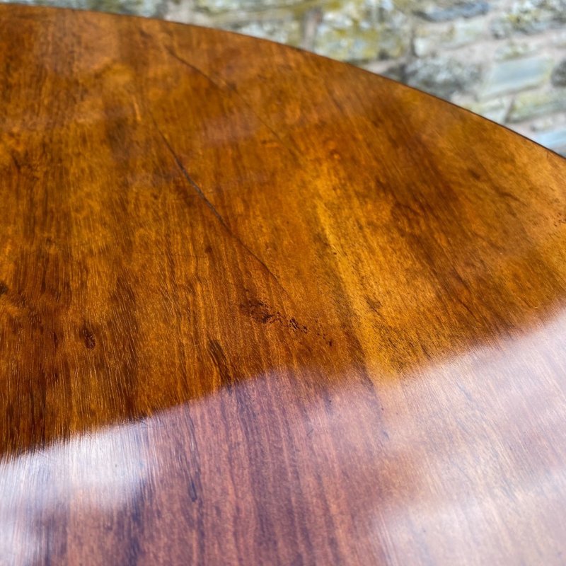 Regency rosewood pedestal table - Image 2