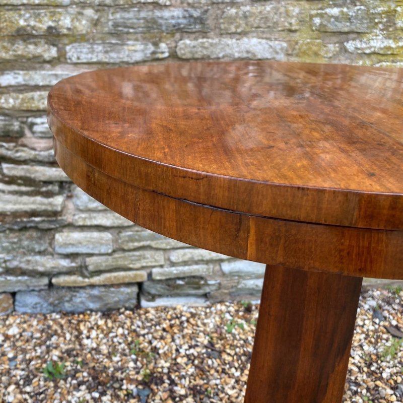 Regency rosewood pedestal table