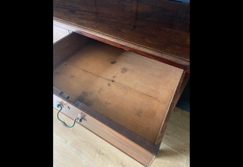 Georgian mahogany chest of drawers - Image 5