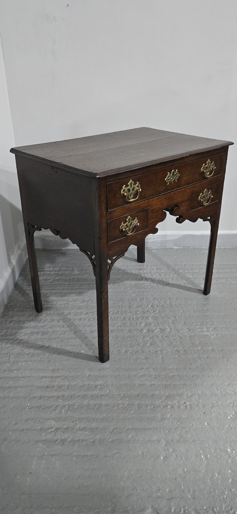 Superb C17th Oak Lowboy - Image 4