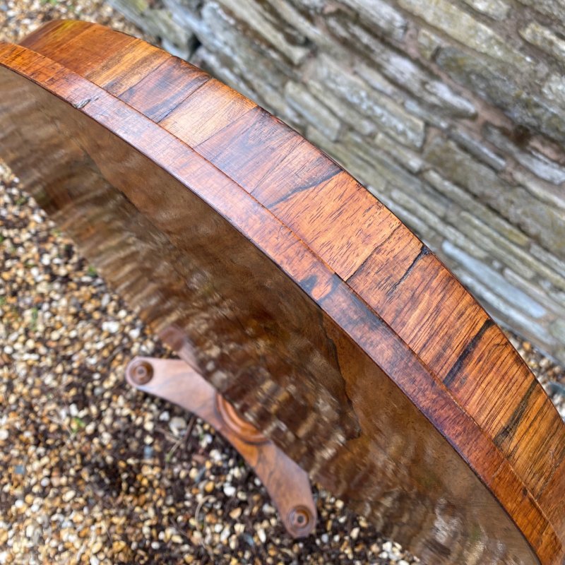 Regency rosewood lamp table - Image 6