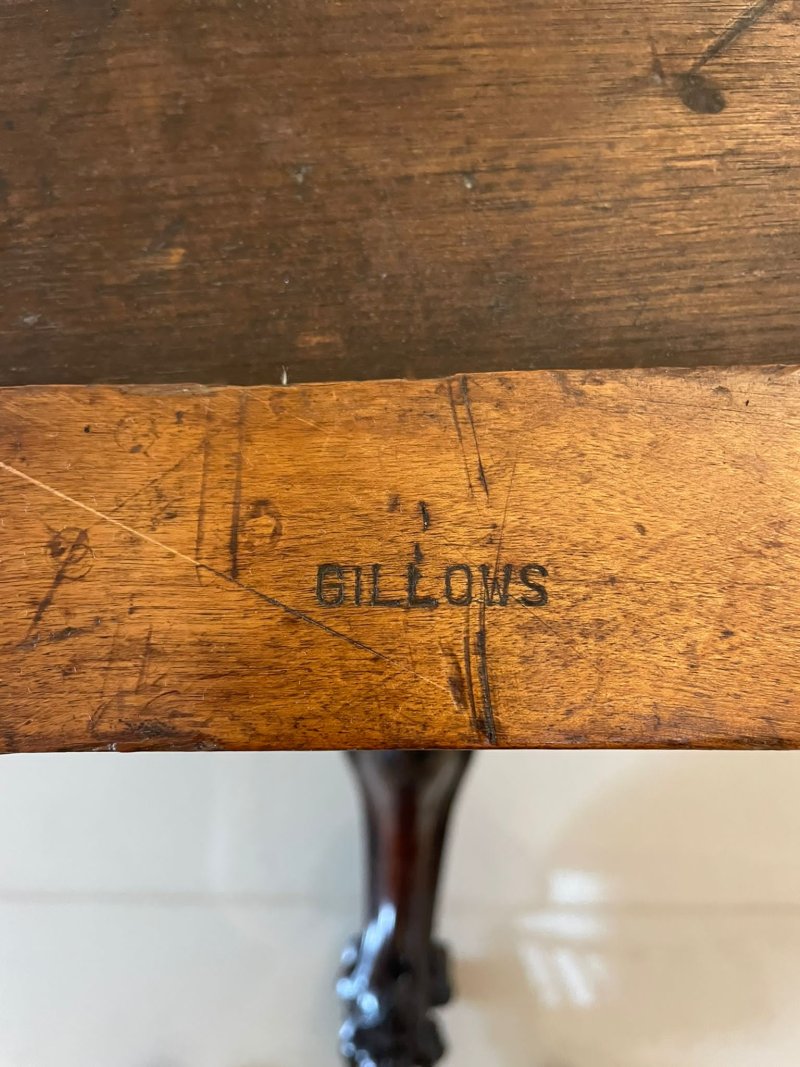 Outstanding Quality Large Antique Early Victorian Rosewood Centre/Dining Table by Gillows - Image 15