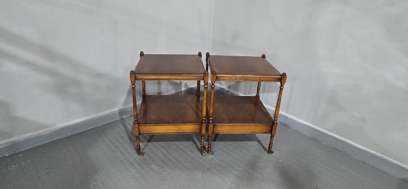 Excellent Pair Regency Lamp Tables - Image 10