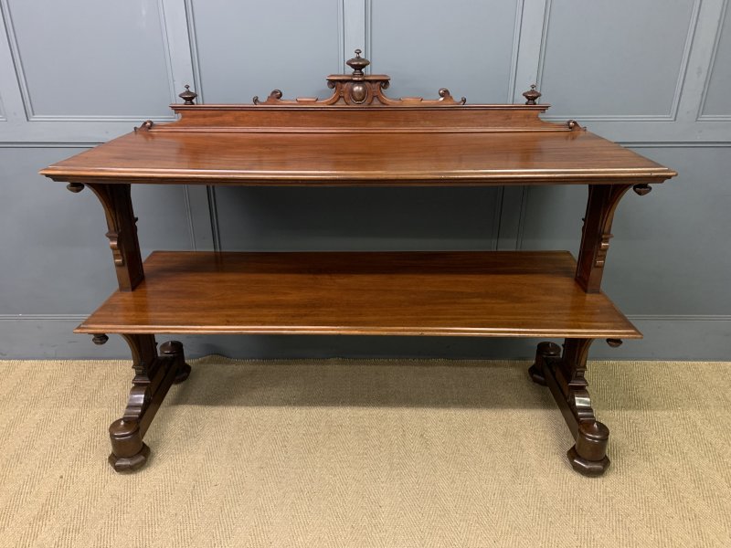 Large Sized Victorian Mahogany Buffet - Image 6