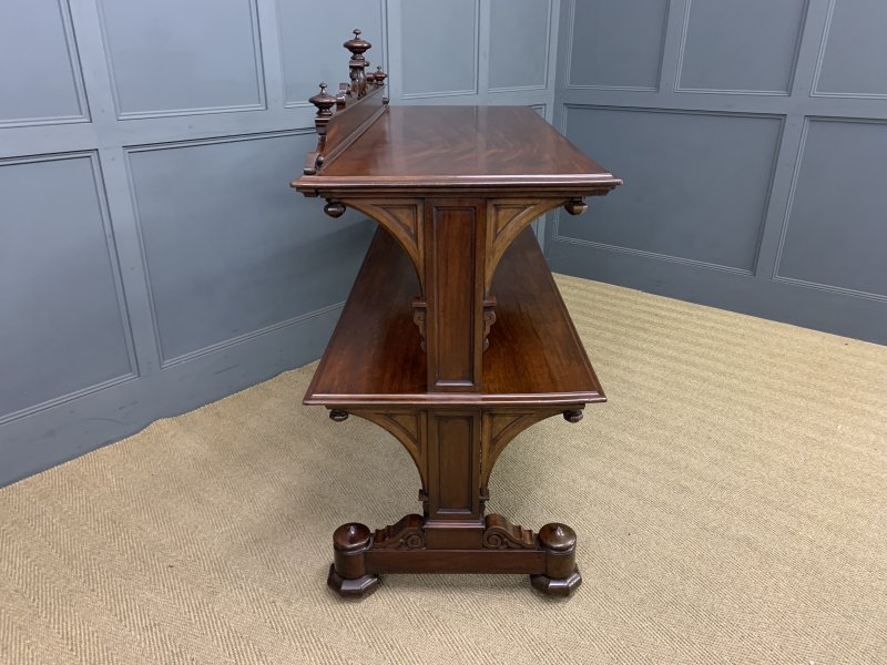 Large Sized Victorian Mahogany Buffet - Image 3