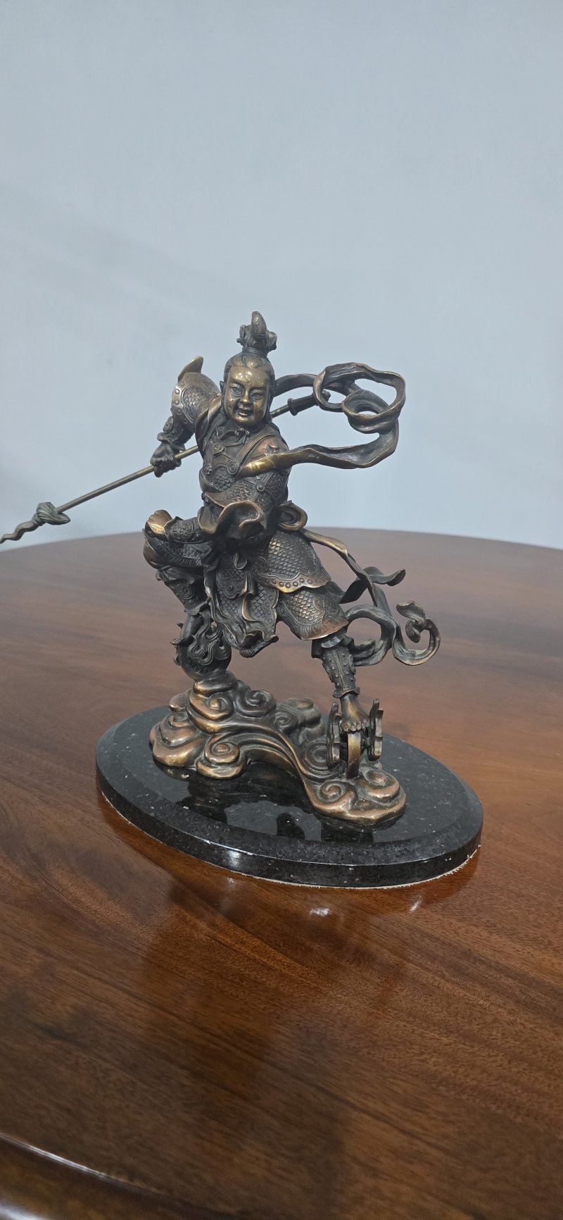 Bronze Sculpture 'Ne Zha' - Image 3