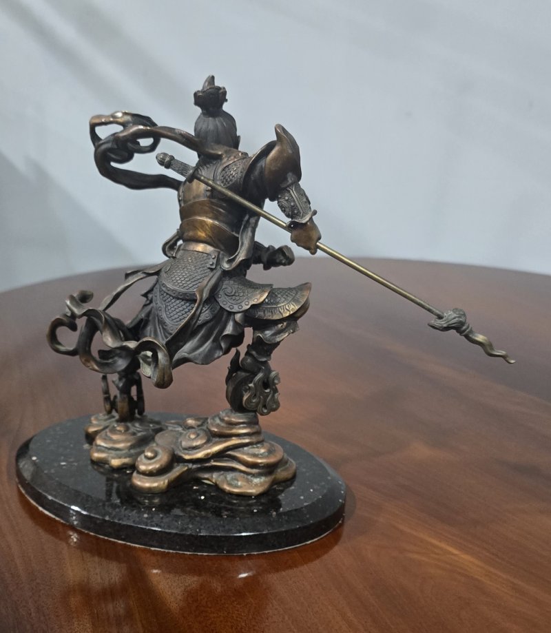 Bronze Sculpture 'Ne Zha' - Image 8