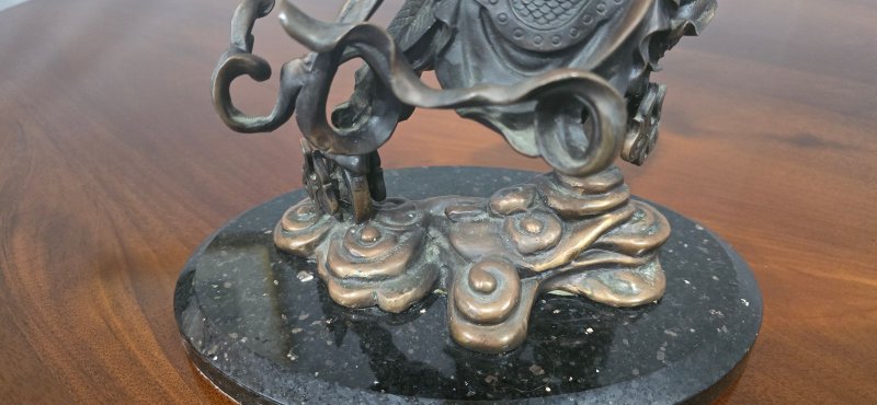 Bronze Sculpture 'Ne Zha' - Image 10