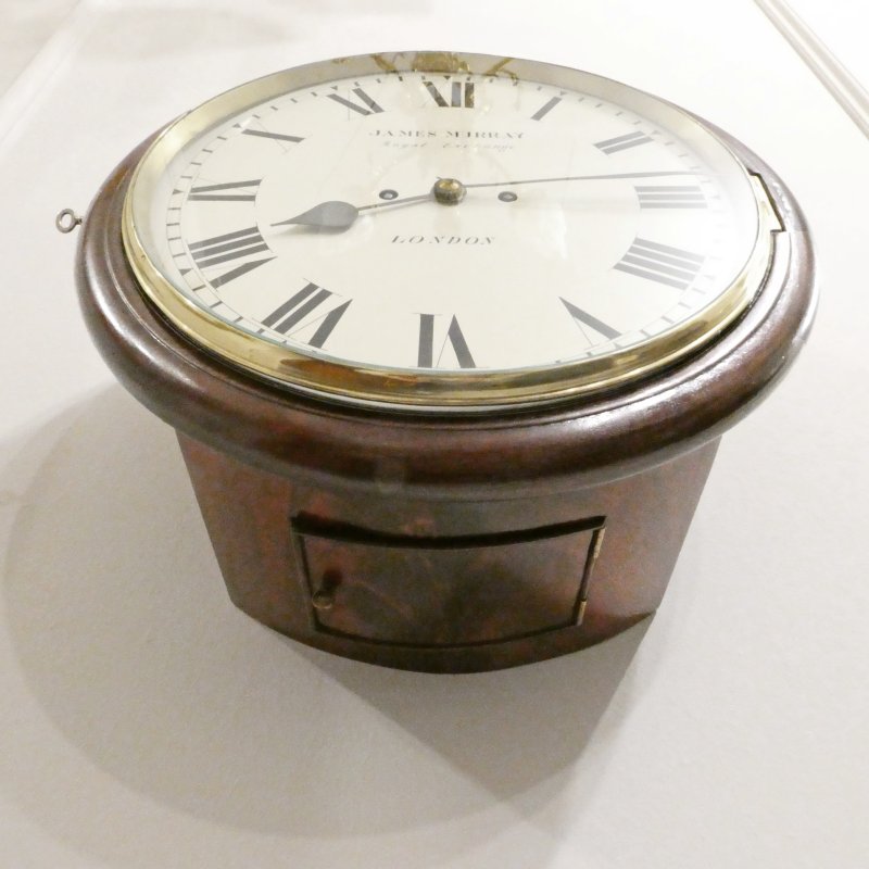 Georgian Twin Fusee Wall Clock by James Murray of London - Image 10