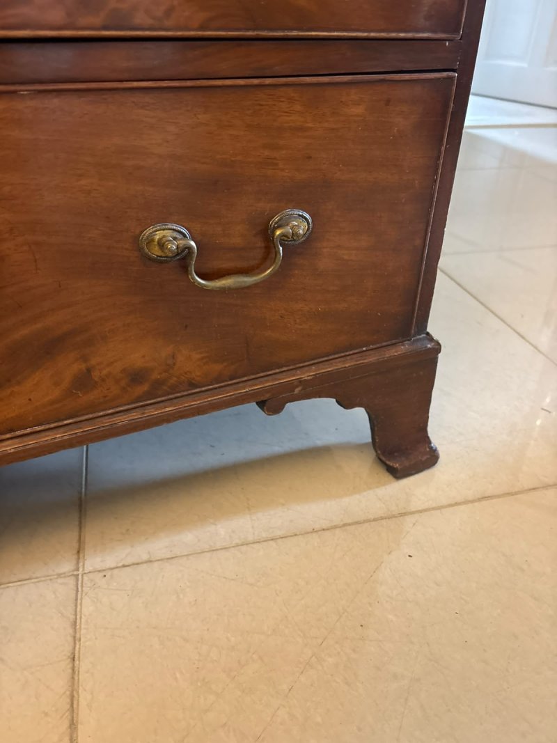 Antique Gillows Mahogany Secretaire Bookcase Georgian Astragal Glazed Library Cabinet - Image 14