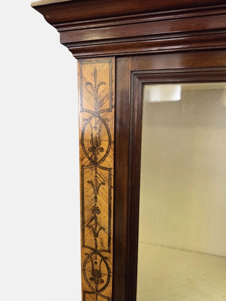 Gillows Inlaid Mahogany Display Cabinet - Image 3