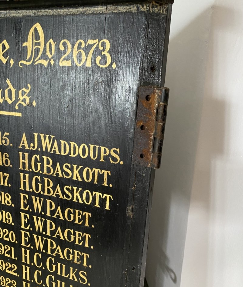 Victorian Masonic honours board - Image 4