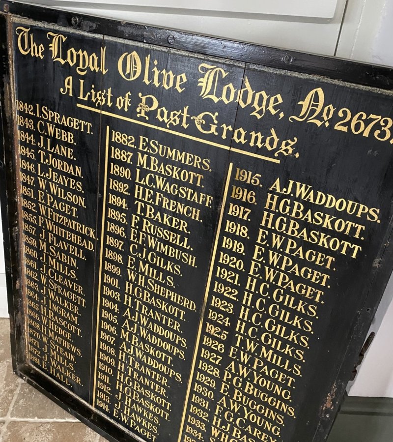 Victorian Masonic honours board - Image 3