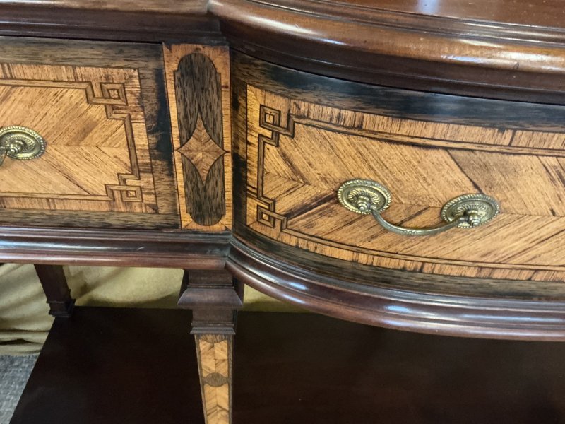 Gillows Inlaid Mahogany Display Cabinet - Image 11