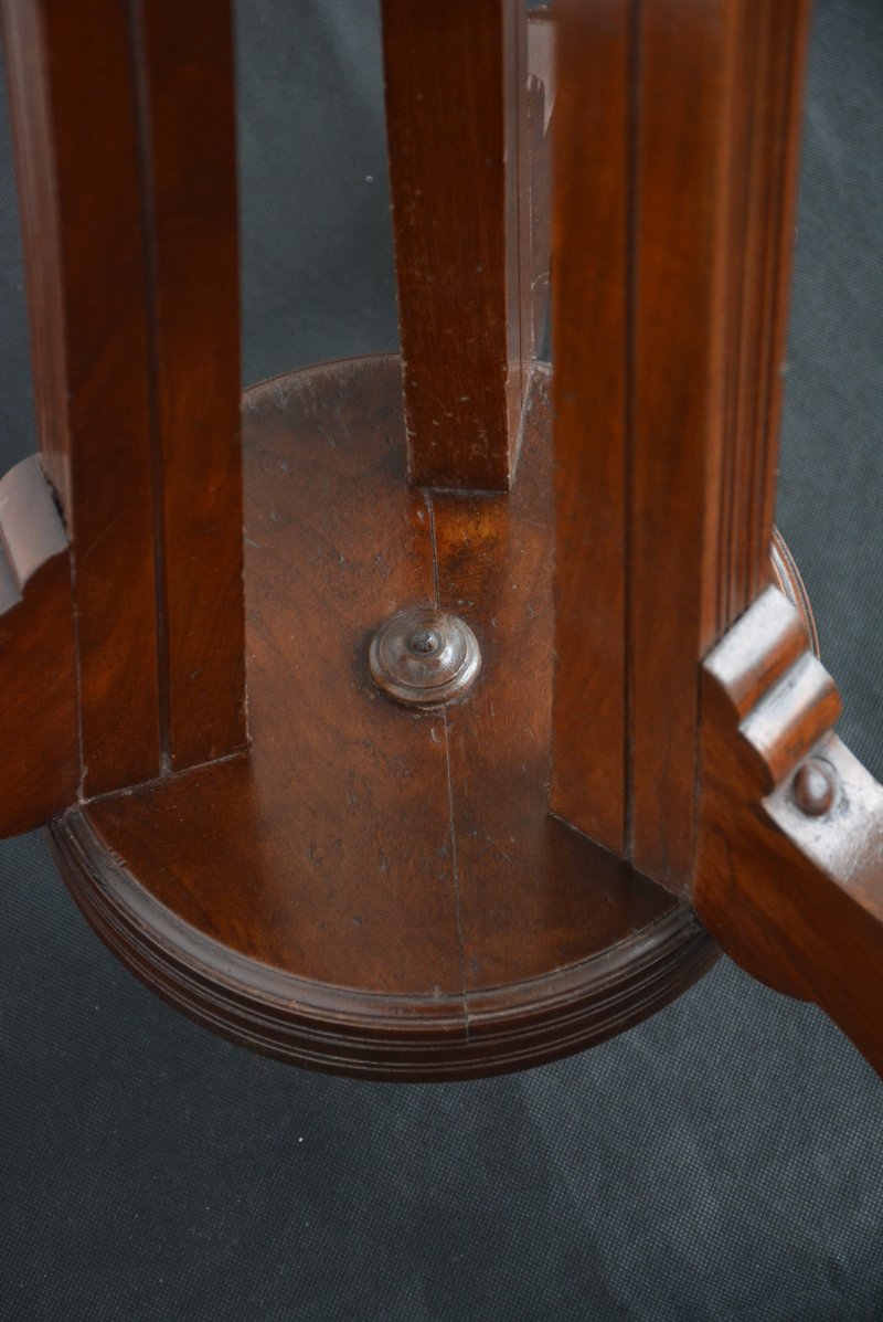 Arts and Crafts Solid Walnut Coat Stand by Jas. Shoolbred - Image 10
