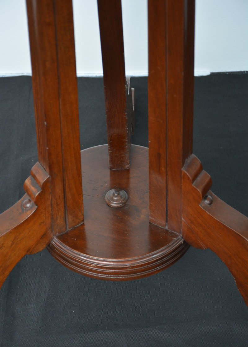 Arts and Crafts Solid Walnut Coat Stand by Jas. Shoolbred - Image 9