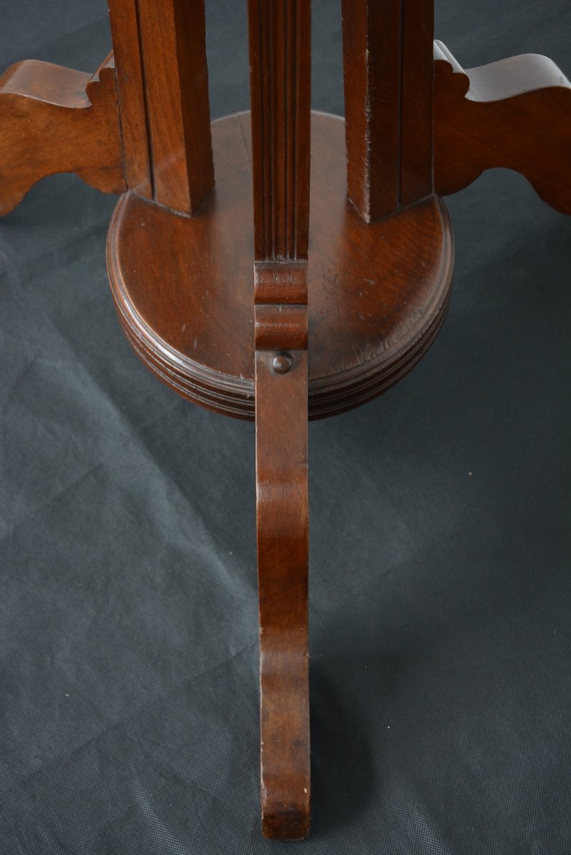 Arts and Crafts Solid Walnut Coat Stand by Jas. Shoolbred - Image 12
