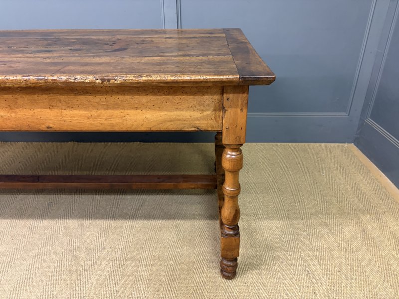Early 19th Century Walnut Refectory Farmhouse Table - Image 12