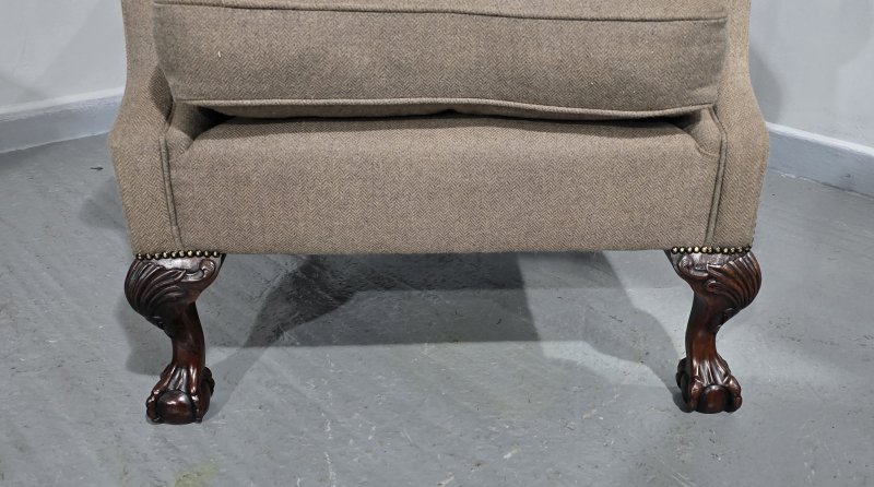 Excellent Quality Mahogany Armchair - Image 4
