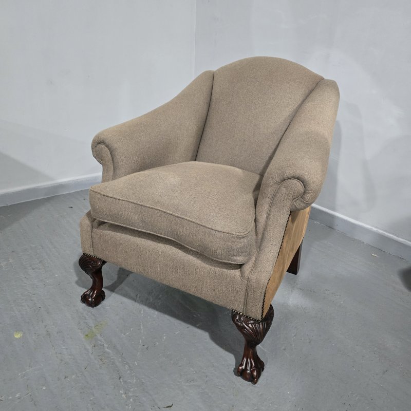 Excellent Quality Mahogany Armchair - Image 2