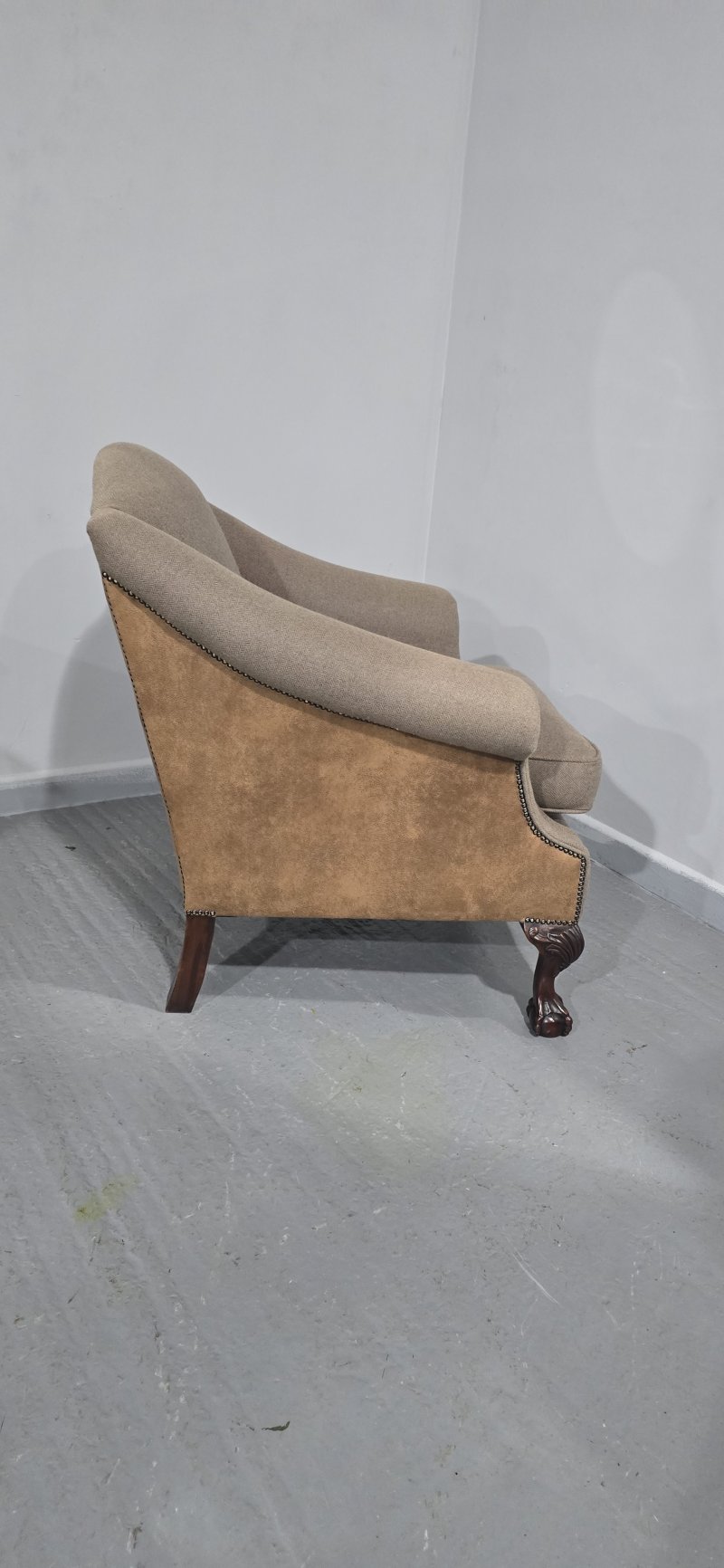 Excellent Quality Mahogany Armchair - Image 7