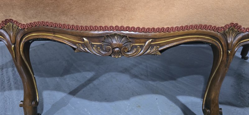 Outstanding French Walnut Couch - Image 15