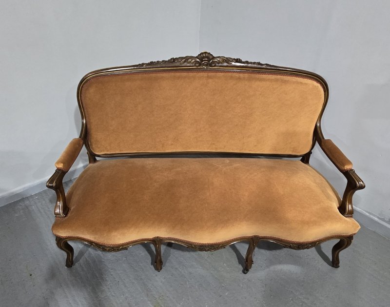 Outstanding French Walnut Couch - Image 24