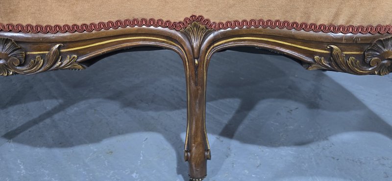 Outstanding French Walnut Couch - Image 22