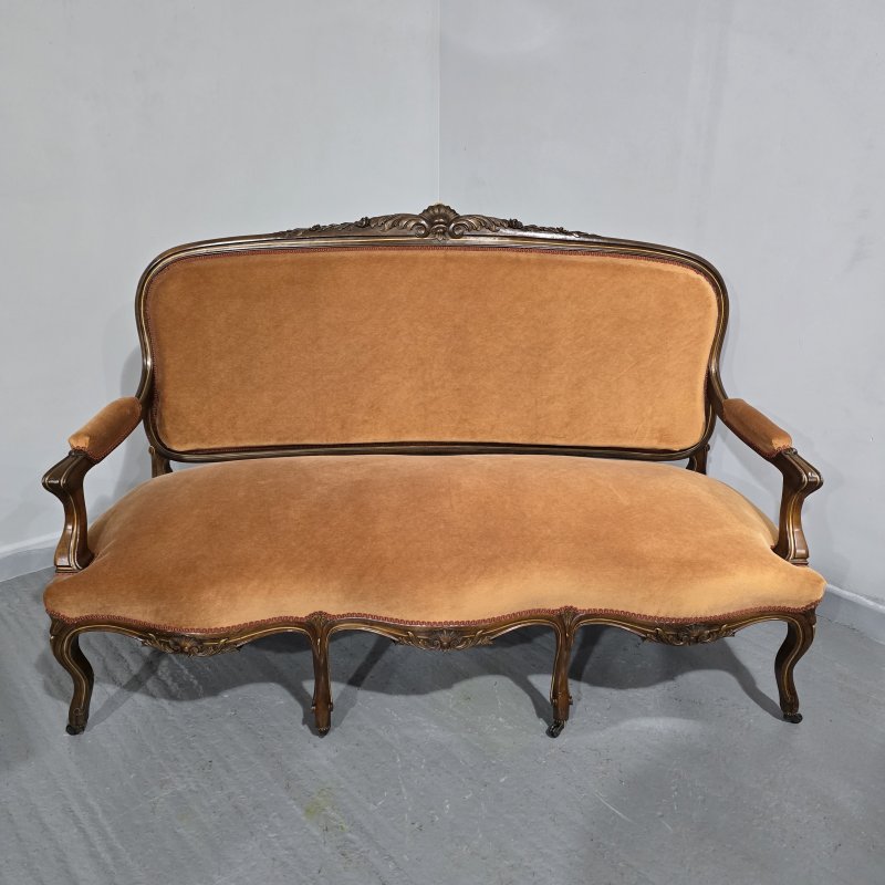 Outstanding French Walnut Couch - Image 26