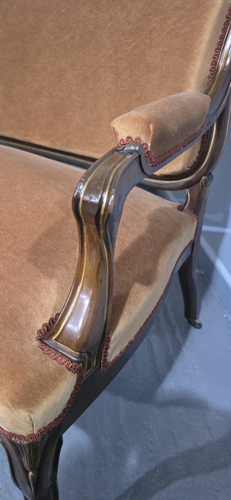 Outstanding French Walnut Couch - Image 33