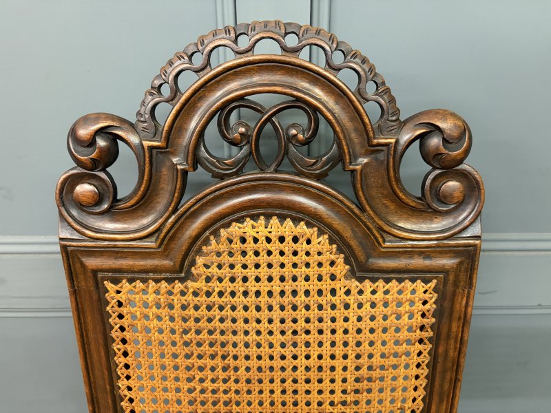 Set of 3 Carolean Style Chairs - Image 9