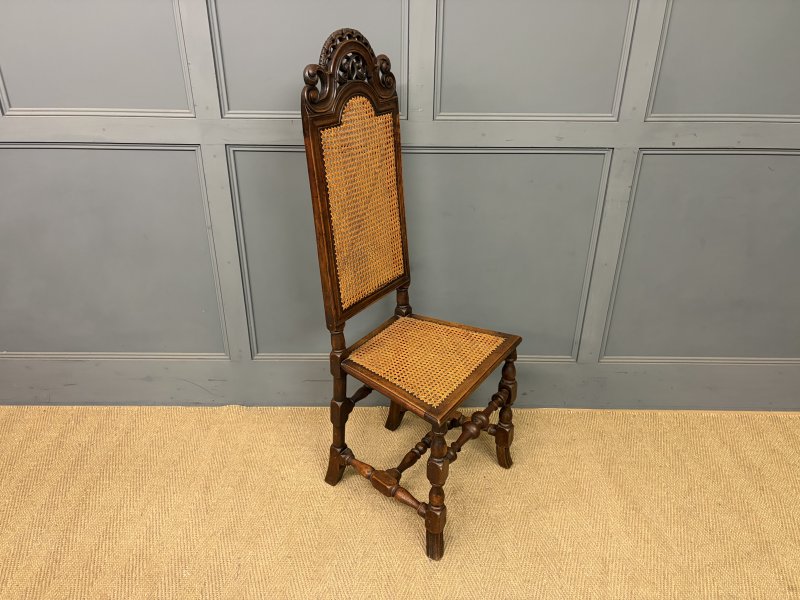 Set of 3 Carolean Style Chairs - Image 2