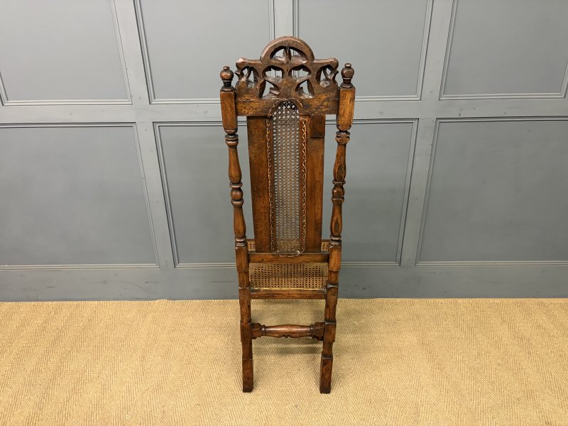 Carolean High Back Chair c.1680 - Image 3
