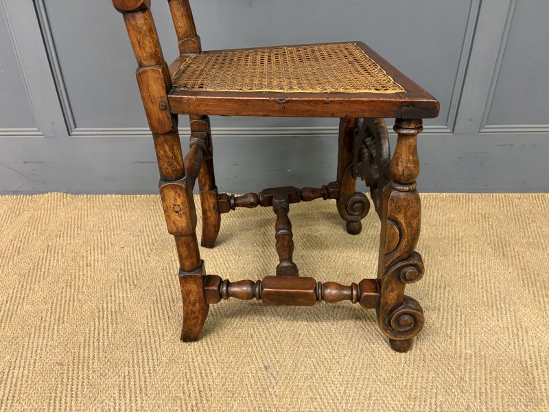 Carolean High Back Chair c.1680 - Image 10