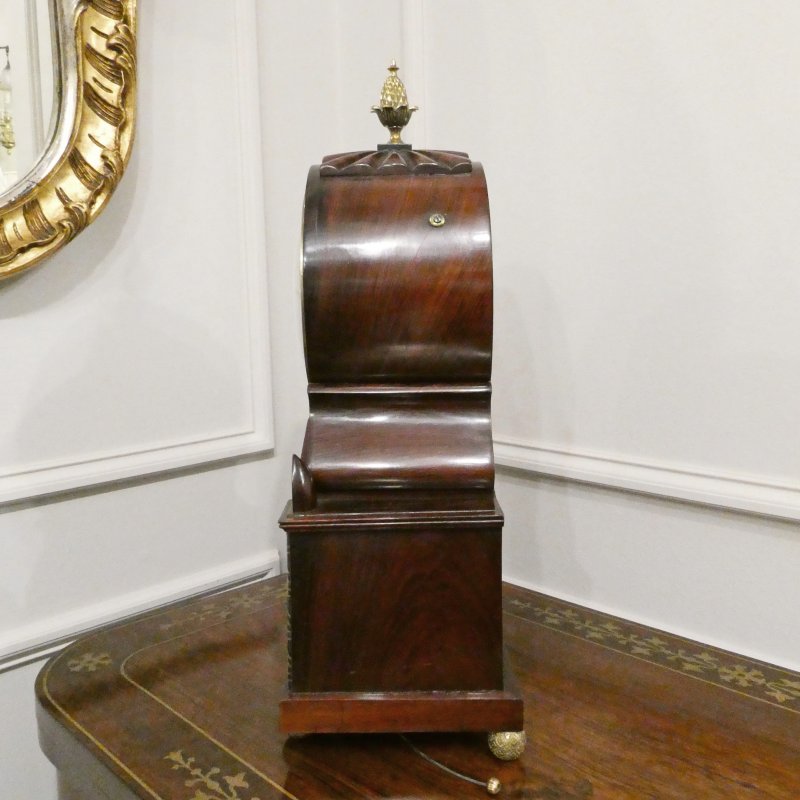 Georgian Rosewood Bracket Clock by William Turner of London - Image 9