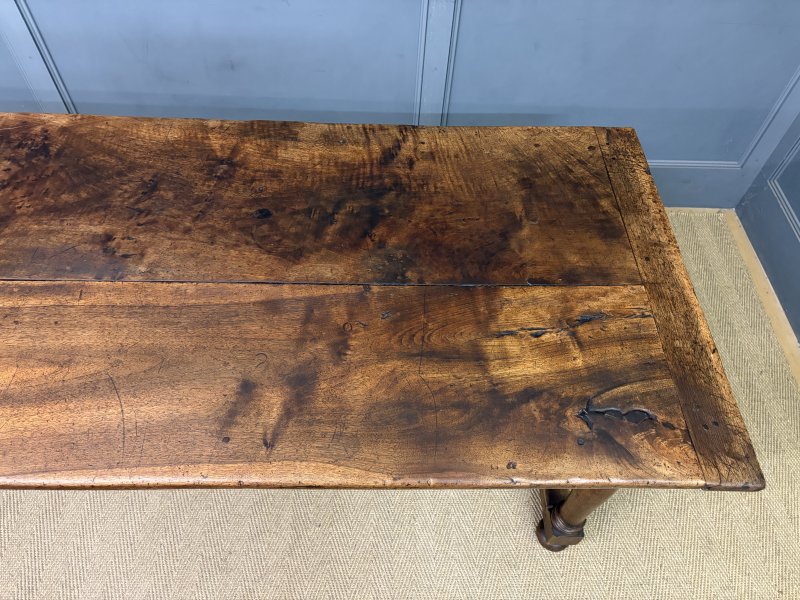 Large Early 19th Century Walnut Refectory Farmhouse Table - Image 5