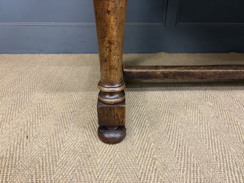 Large Early 19th Century Walnut Refectory Farmhouse Table - Image 7