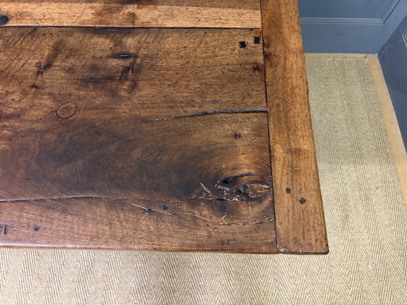 Large Early 19th Century Walnut Refectory Farmhouse Table - Image 15