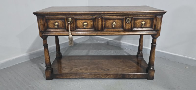 Super Oak Sideboard Dresser Base - Image 5