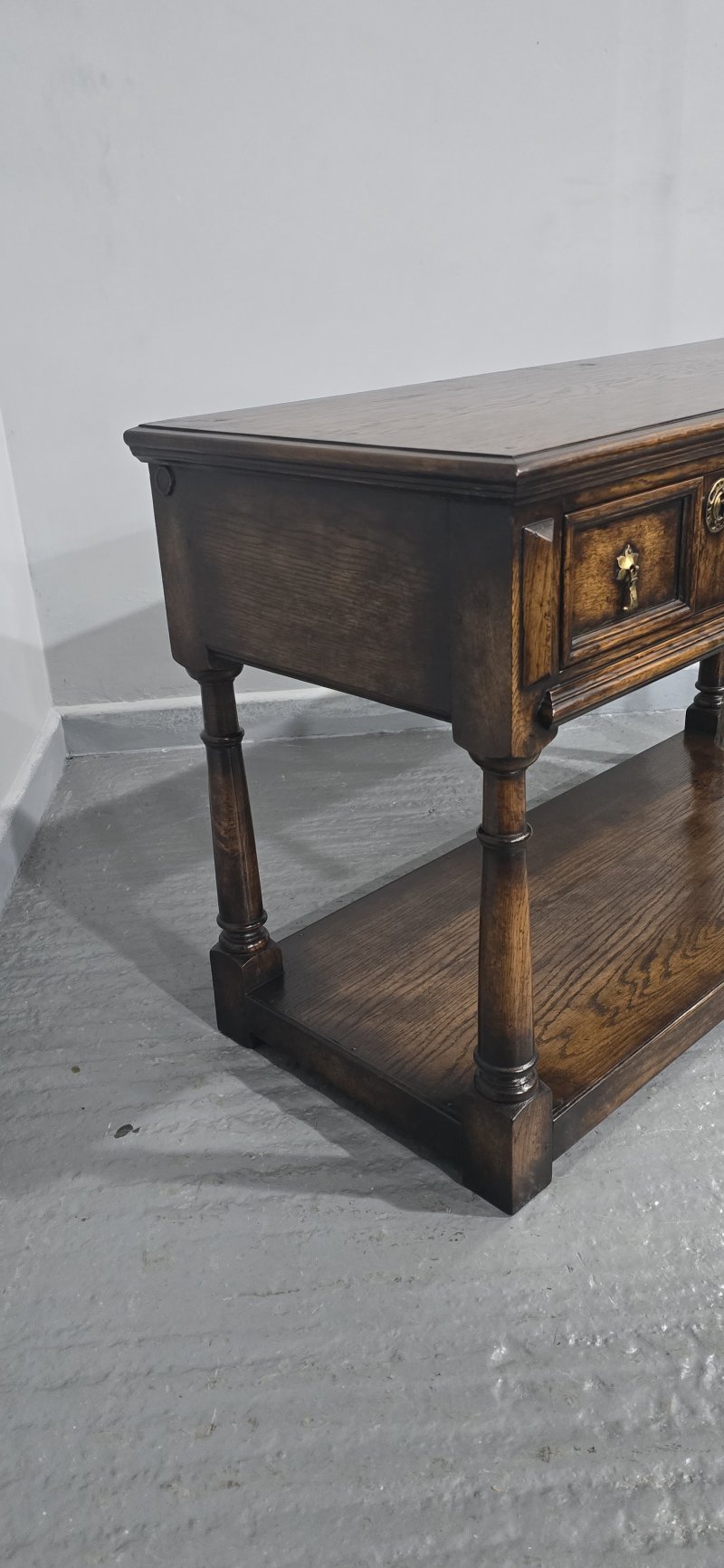 Super Oak Sideboard Dresser Base - Image 8