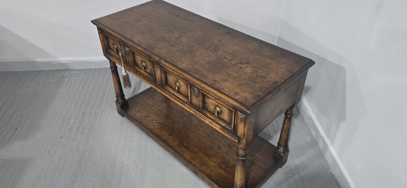 Super Oak Sideboard Dresser Base - Image 9
