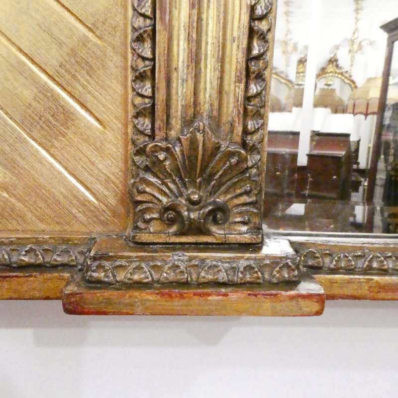 Victorian Gilt Wall Mirror in The Regency Style - Image 6