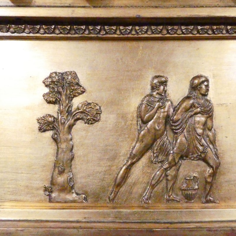 Victorian Gilt Wall Mirror in The Regency Style - Image 14
