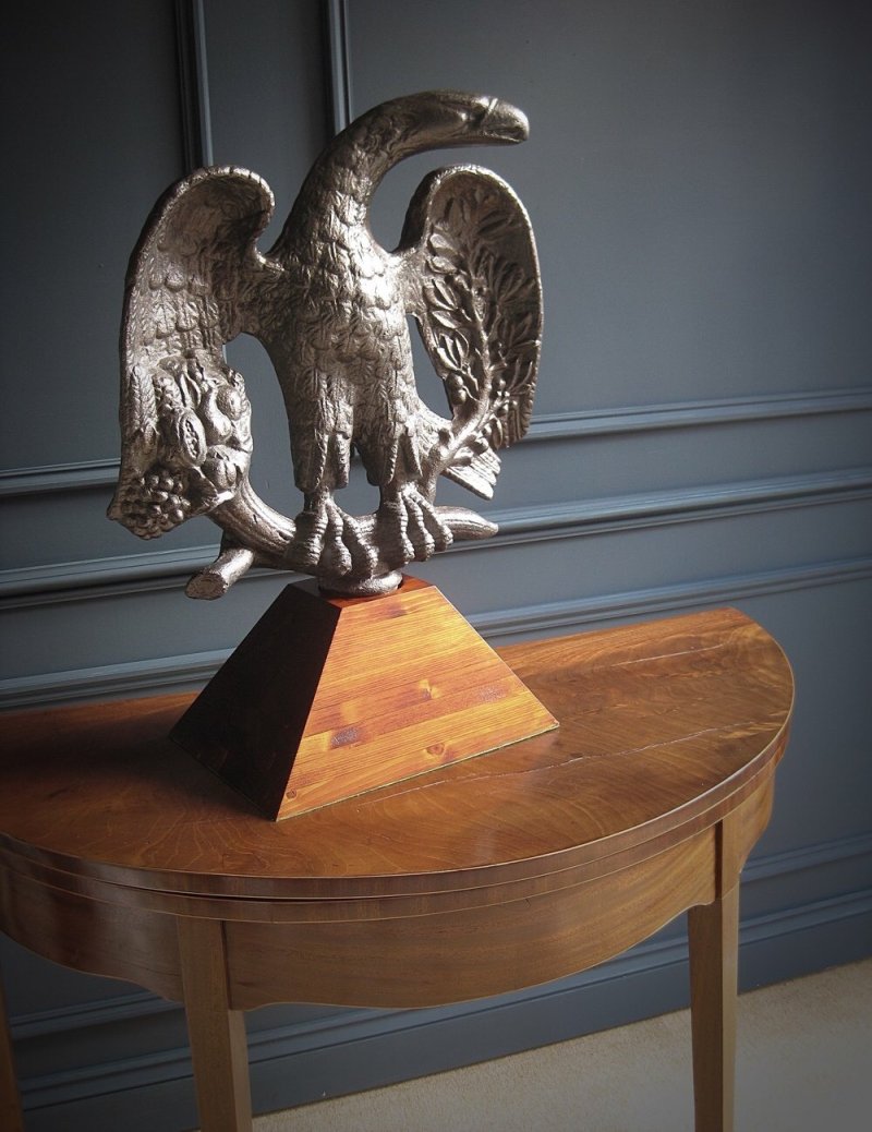 Rare eagle counterweight from an American printing press - Image 3