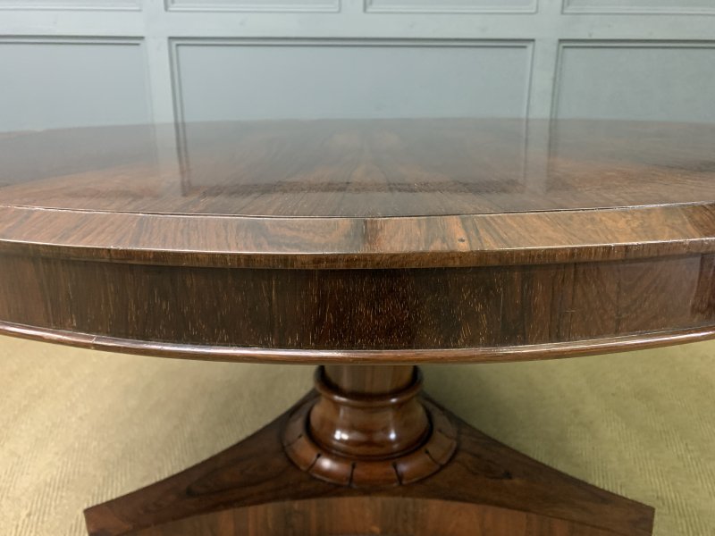 William IV Rosewood Loo Table - Image 4