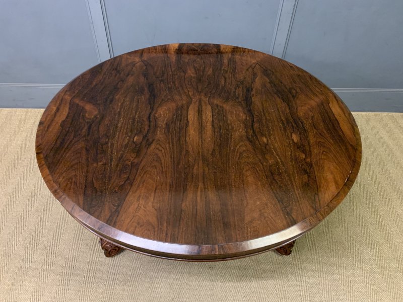William IV Rosewood Loo Table - Image 2