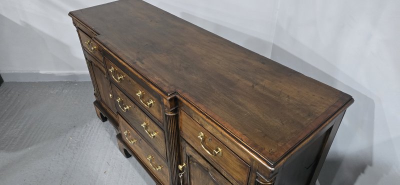 Very Good Breakfront Dresser Base - Image 11
