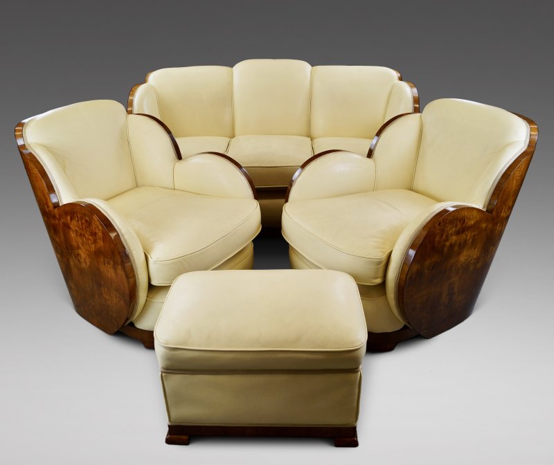 Art Deco Cloud Suite Attributed To Epstein